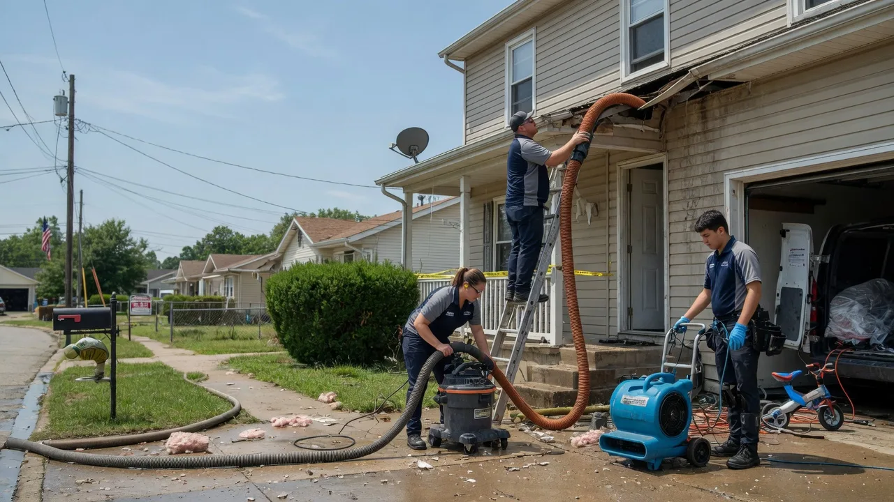 Water Damage Restoration in Hickory Valley, TN near me